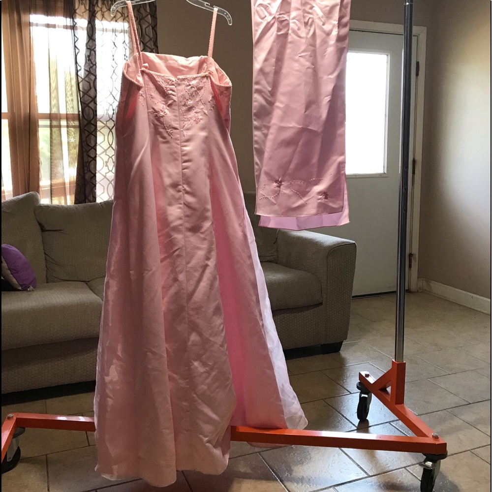 Dress with straps